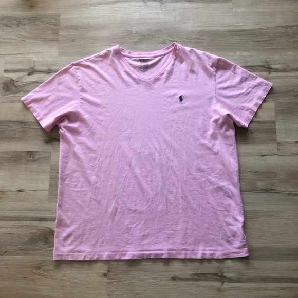 Polo by Ralph Lauren Light Pink Short Sleeve Tee - Picture 5 of 8